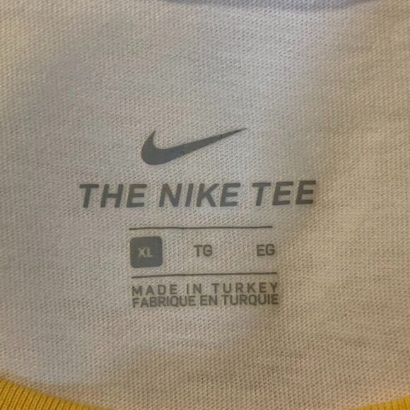 Nike Women's Retro Femme Ringer Tee CT8901-100 Just Do It Short Sleeve Size XL - Picture 6 of 12